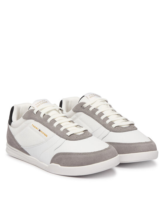Tommy Hilfiger Tommy Hilfiger Sneakersy Lopro Lth Mix Rwb FM0FM05826 Bílá
