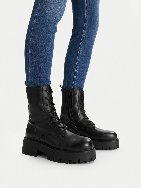 DeeZee DeeZee Schnürschuhe CEO-HY9876-1 Schwarz