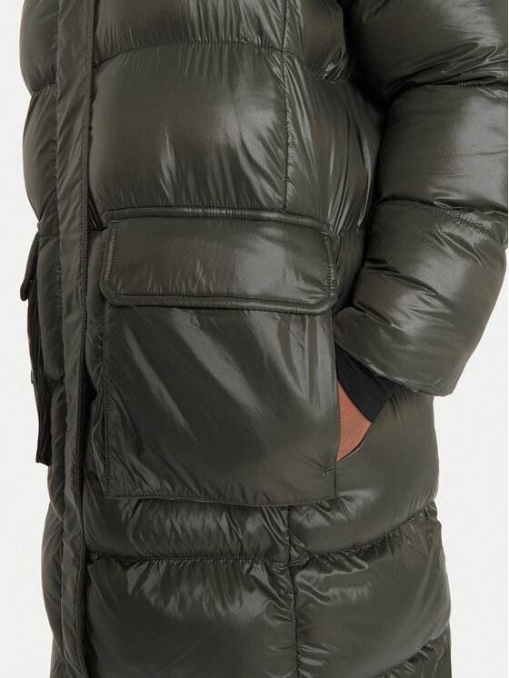 Whistler Whistler Zimné bundy Lakewood W Long Puffer W243266 Zelená Regular Fit