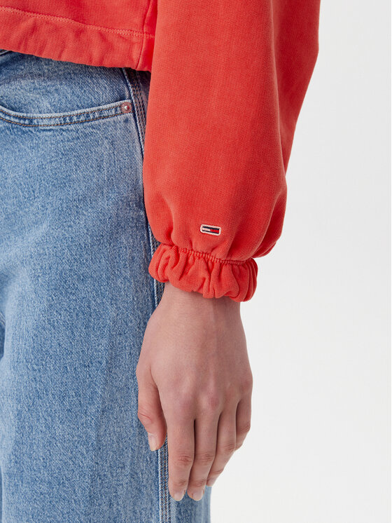 Tommy Jeans Tommy Jeans Bluza DW0DW20314 Pomarańczowy Relaxed Fit