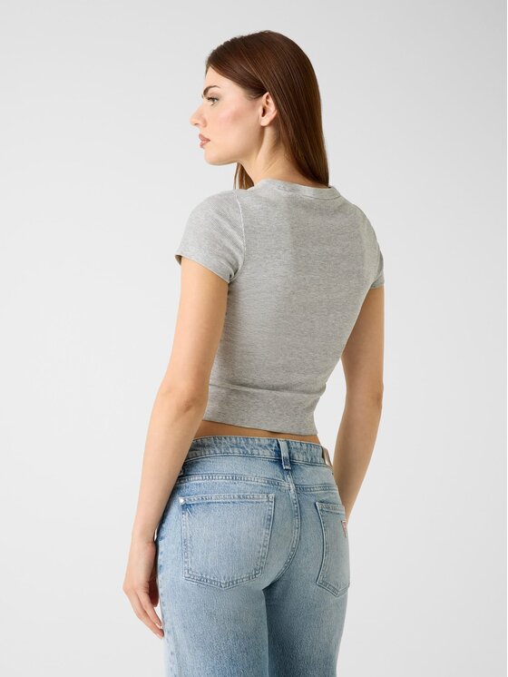 Guess Guess Футболка 180247 Сірий Classic Fit