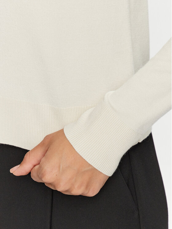 Sisley Sisley Sveter 14ETM100F Béžová Regular Fit