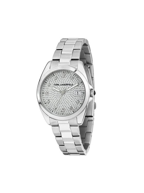 KARL LAGERFELD KARL LAGERFELD Hodinky R0553101509 Stříbrná
