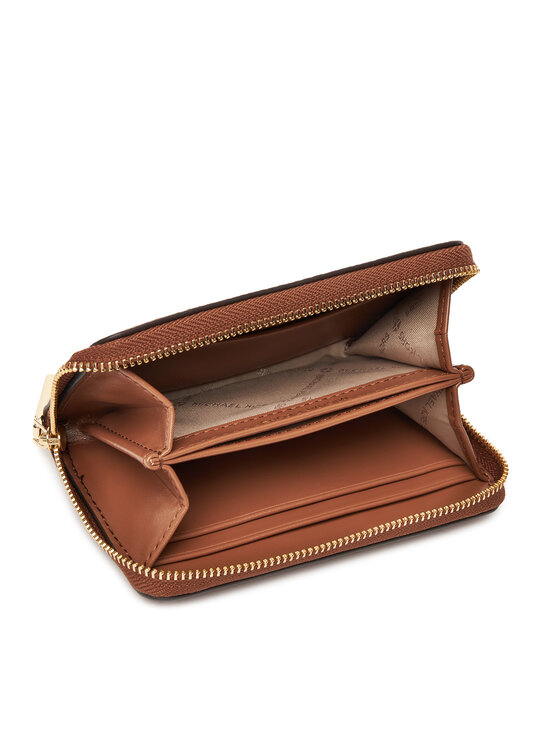 MICHAEL Michael Kors MICHAEL Michael Kors Малък дамски портфейл Jet Set 32F9GJ6D0L Кафяв