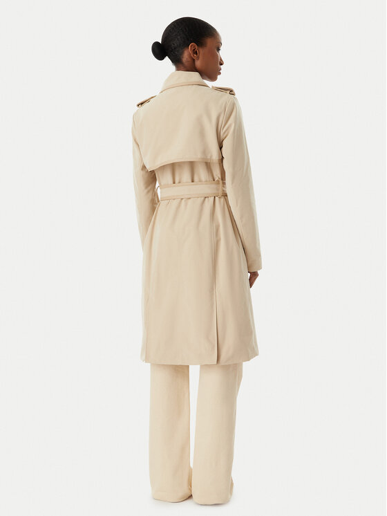 Guess Guess Tenchcoat W5RL14 WGWD2 Beige Regular Fit