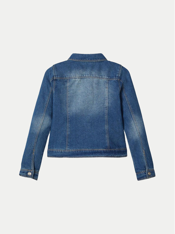 NAME IT NAME IT Kurtka jeansowa 13141427 Niebieski Regular Fit