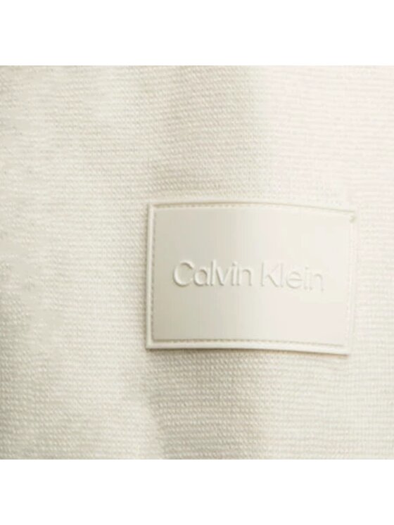 Calvin Klein Calvin Klein Sweter MILANO K10K110714 Écru Regular Fit