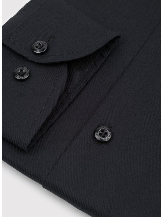 Pako Lorente Pako Lorente Koszula P25WN-1X-059 Czarny Slim Fit