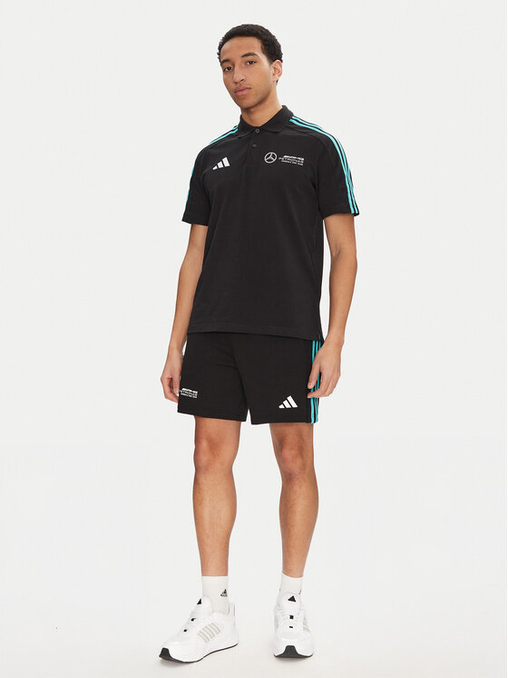 adidas adidas Sportiniai šortai Mercedes - AMG Petronas Formula One Team DNA JV5429 Juoda Regular Fit