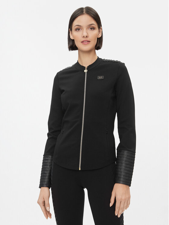 EA7 Emporio Armani EA7 Emporio Armani Mikina 6RTM32 TJRLZ 1200 Černá Regular Fit