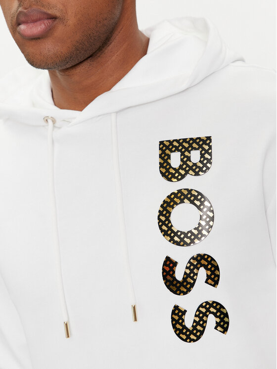 BOSS Boss Pluus 50481746 Valge Regular Fit