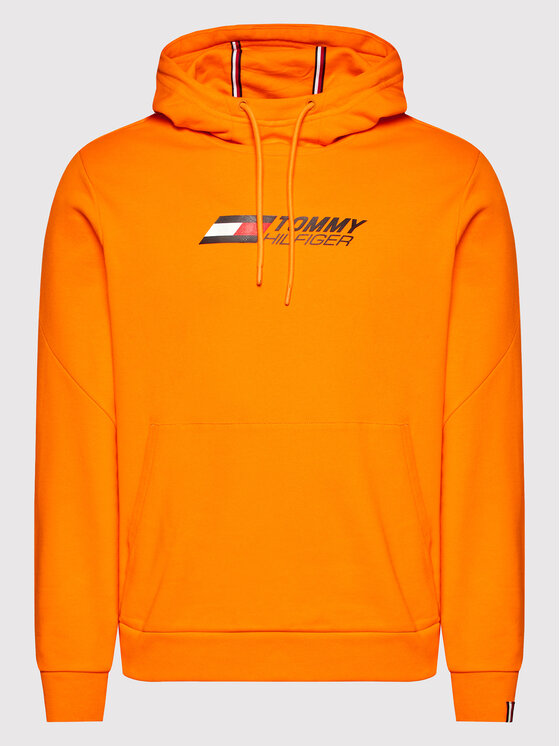 Tommy Hilfiger Tommy Hilfiger Bluza Essentials MW0MW22742 Pomarańczowy Regular Fit