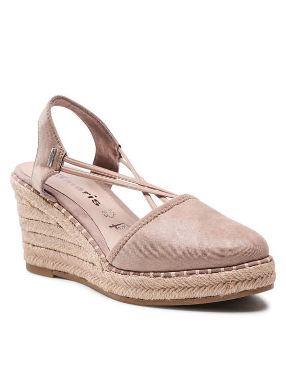 Tamaris sale espadrilles gold