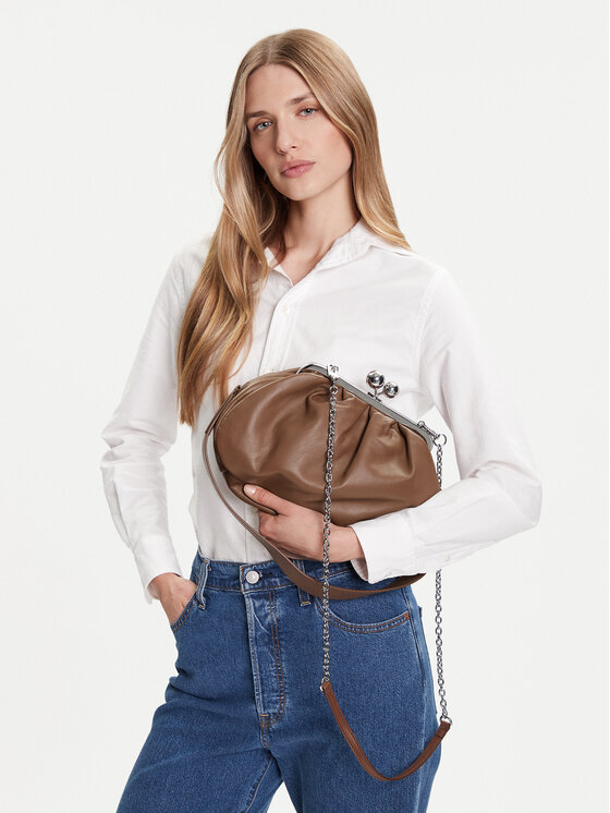 Weekend Max Mara Weekend Max Mara Borsetta Cubico 55160212600 Marrone