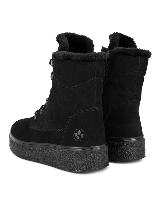 Rieker Rieker Bakancs 78800-00 Fekete