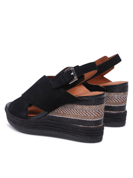 Geox Geox Espadrilles D Ponza A D25GVA 00022 C9999 Schwarz
