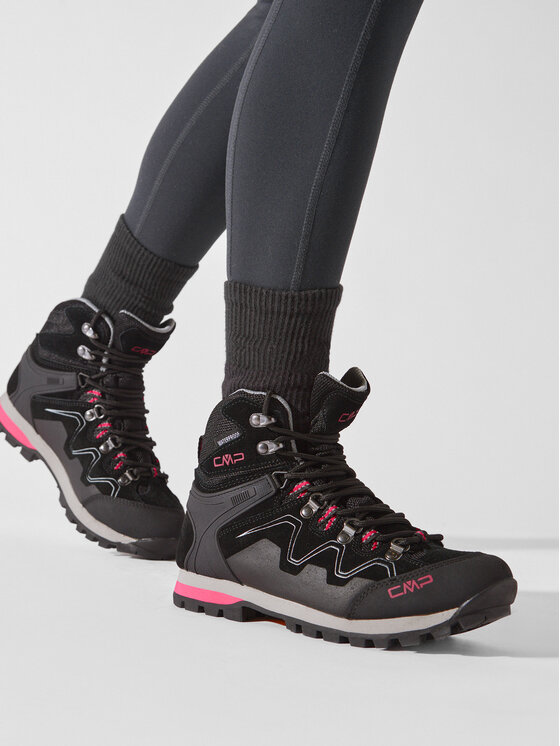 CMP CMP Bakancs Athunis Mid Wmn Trekking Shoe Wp 31Q4976 Fekete