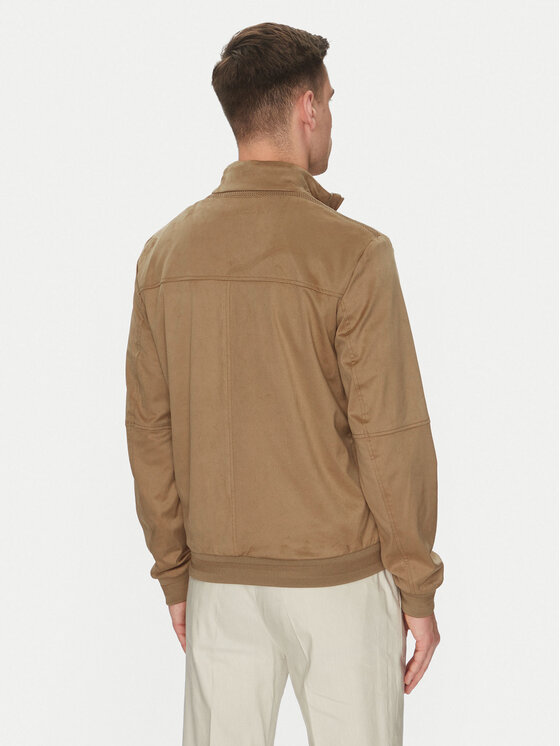 Geox Geox Giacca in similpelle Blainey M5520P T3196 F5265 Beige Regular Fit