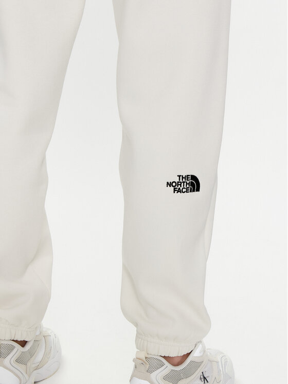 The North Face The North Face Teplákové kalhoty Essential NF0A7ZJF Écru Relaxed Fit