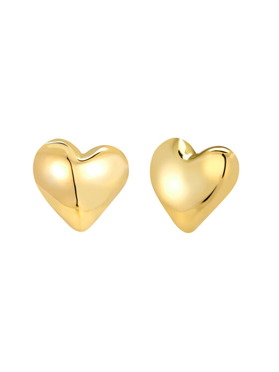 Breil Breil Kolczyki BIG HEART Złoty