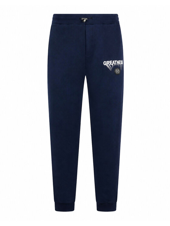 PHILIPP PLEIN PHILIPP PLEIN Spodnie dresowe 25999 Granatowy Jogger Fit