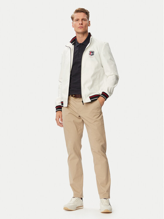 Beverly Hills Polo Club Beverly Hills Polo Club Übergangsjacke P-SS26M-JK0991-0001 Weiß Regular Fit