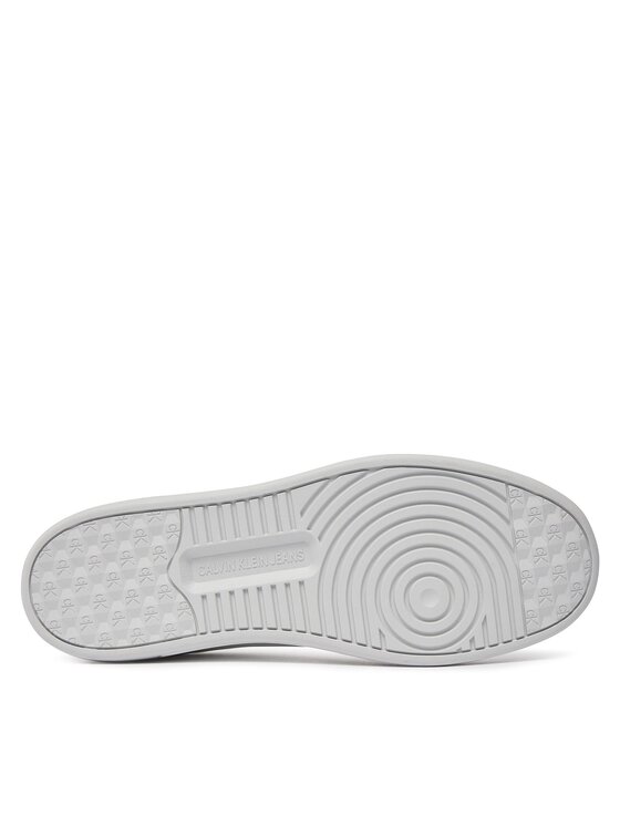 Calvin Klein Jeans Calvin Klein Jeans Tossud Basket Cupsole Low Lth In Sat YM0YM00867 Valge