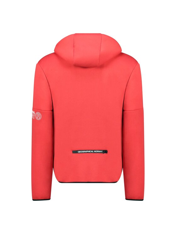 Geographical Norway Geographical Norway Bluza WY9550H/GN-Red Czerwony Regular Fit