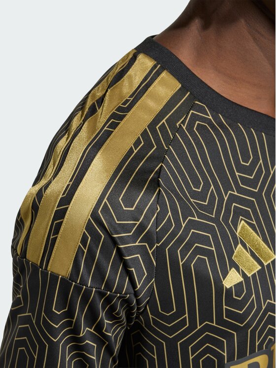adidas adidas Koszulka techniczna LAFC Czarny Slim Fit