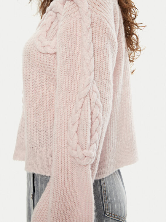 Munthe Munthe Пуловер Sakira 244160724472 Розов Relaxed Fit