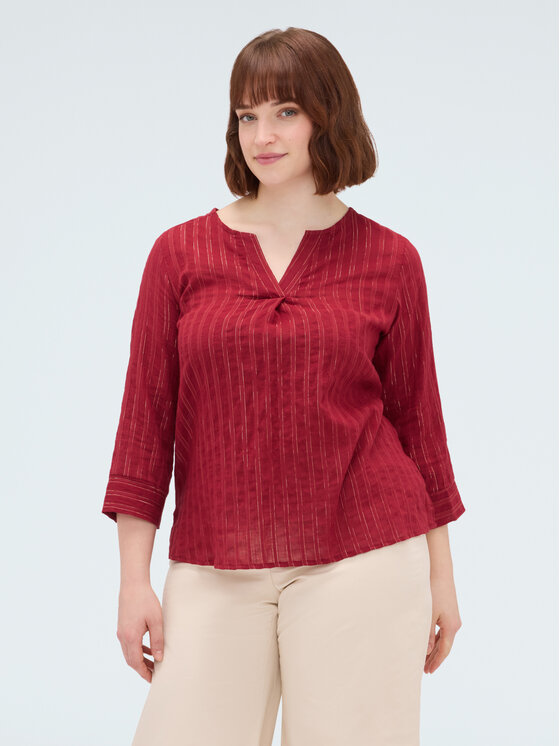 Fiorella Rubino Fiorella Rubino Blusa 2131T002518N0Z6 Bordeaux A-Line Fit