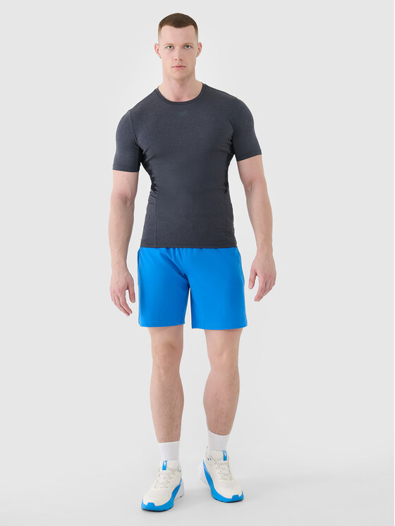 4F 4F Sportovní kraťasy MULTI ACTIVE Modrá Regular Fit