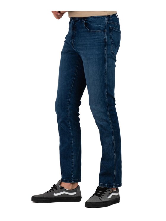 Wrangler Wrangler Jeansy W12SMN396_31/30 Niebieski Slim Fit