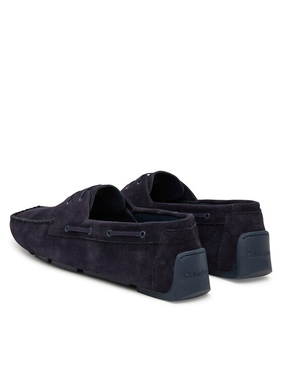 Calvin Klein Calvin Klein Mokasyny Driver Boat Su HM0HM02084 Granatowy