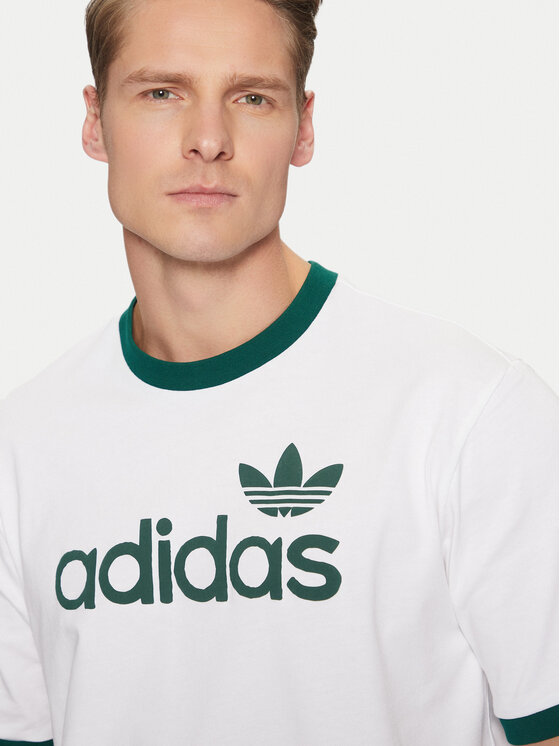adidas T-Shirt Simple JC8371 Bílá Regular Fit | Modivo.cz