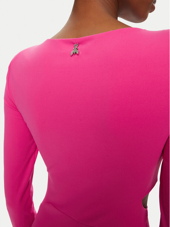 Patrizia Pepe Patrizia Pepe Cocktail obleka 8A1454/J129-R846 Roza Slim Fit