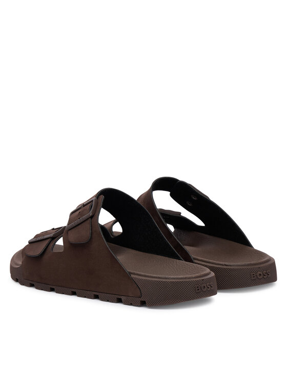 BOSS BOSS Šlepetės Surfley Sand MF 50563157 Ruda