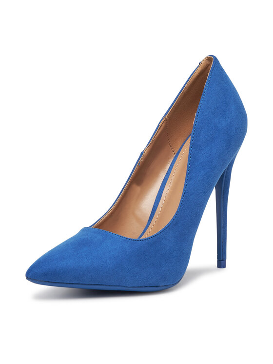 DeeZee DeeZee Pantofi cu toc subțire DZ0023 Albastru