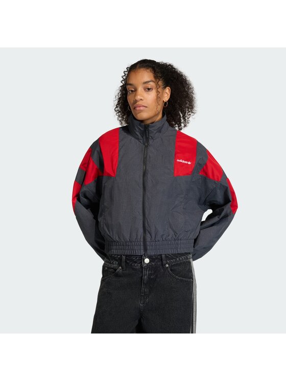 adidas adidas Μπλούζα Blocked Washed KE5036 Γκρι Oversize