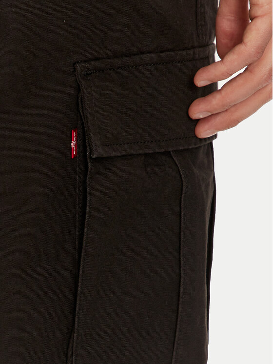 Levi's® Levi's® Pantaloni din material A7364-0000 Negru Straight Fit