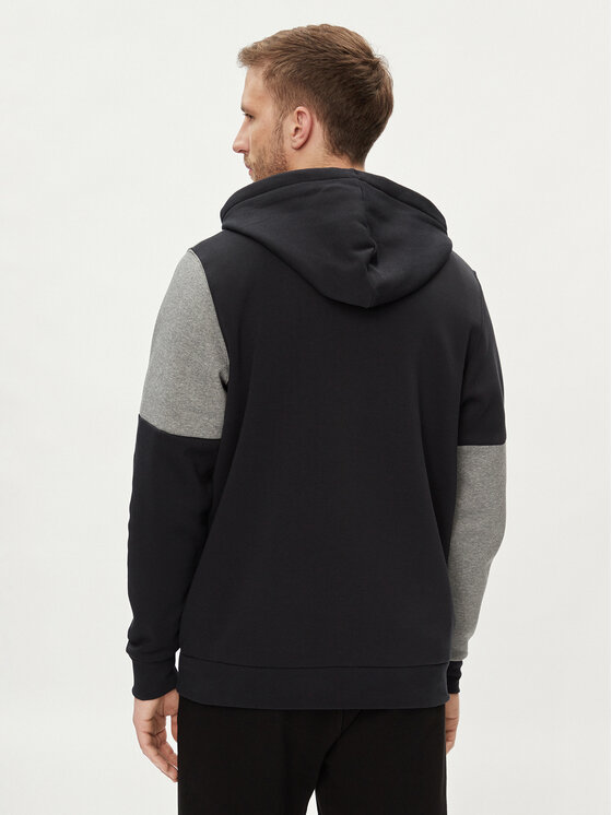 Under Armour Under Armour Funkční mikina Ua Essential Flc Blocked Hd 1383070-001 Černá Loose Fit