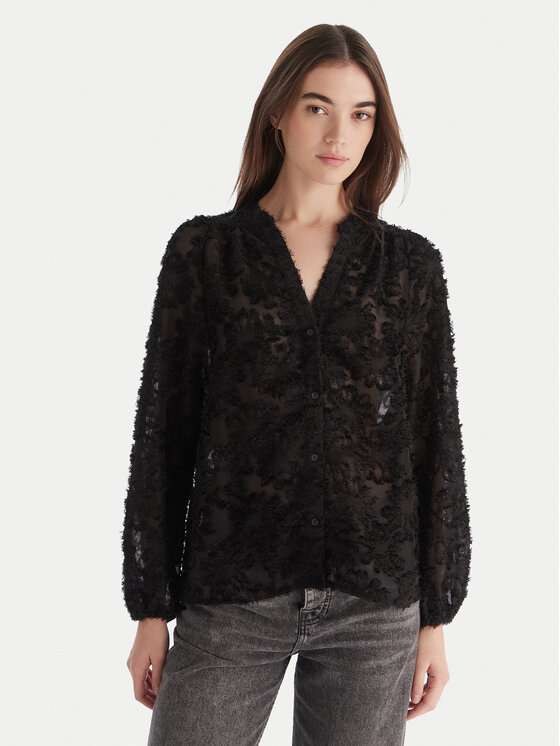 ONLY ONLY Halenka Korsa 15360837 Černá Oversize