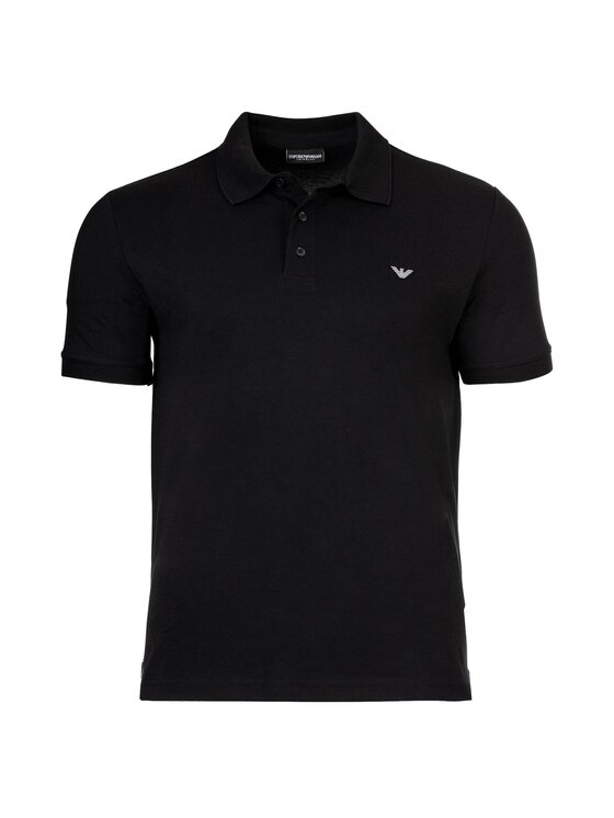 Polo Emporio Armani, Rozmiar 2XL, Czarne, 28224