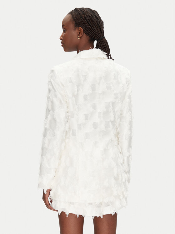 Bruuns Bazaar Bruuns Bazaar Giacca da abito Fuksa BBW4564 Bianco Regular Fit