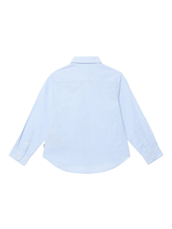 Beverly Hills Polo Club Beverly Hills Polo Club Hemd P-SS26B-SH0152 Hellblau Regular Fit