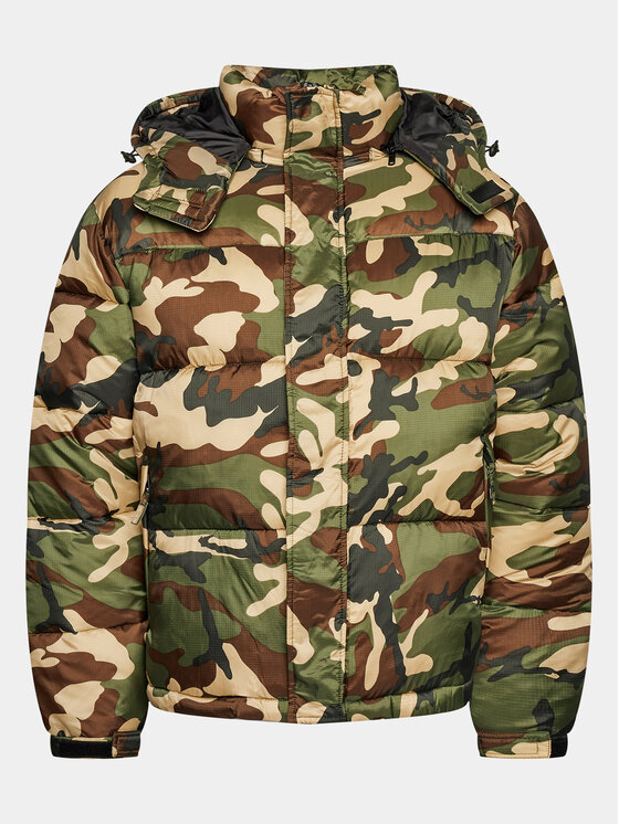 Redefined Rebel Vatovaná bunda 225067 Zelená Regular Fit