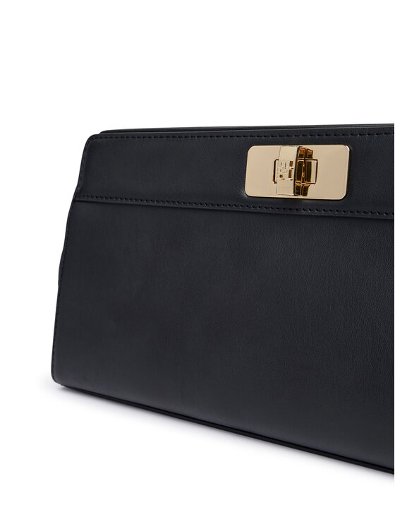 Tommy Hilfiger Tommy Hilfiger Дамска чанта Th Modern Clutch AW0AW18727 Черен