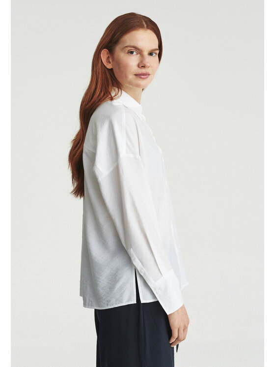 TATUUM TATUUM Koszula RAYO 1 Kremowy Loose Fit