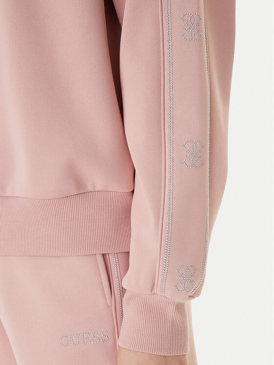 Guess Guess Felpa V6RQ96 KCX22 Rosa Regular Fit