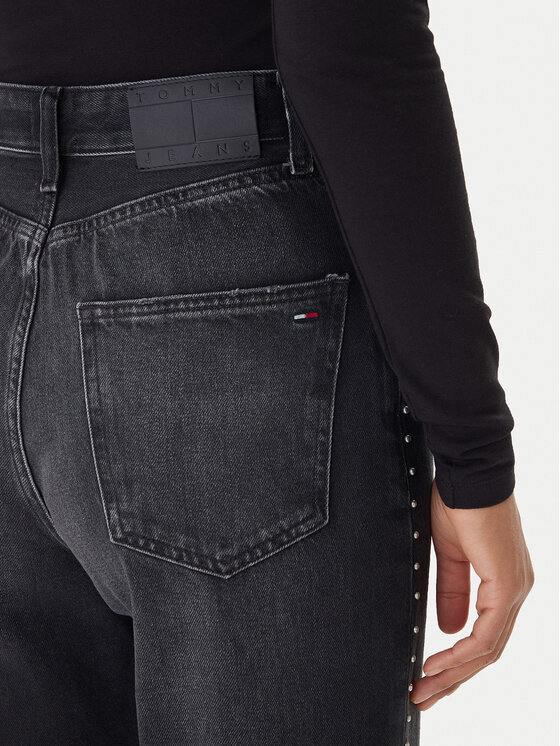 Tommy Jeans Tommy Jeans Τζιν Layla DW0DW21515 Μαύρο Straight Fit